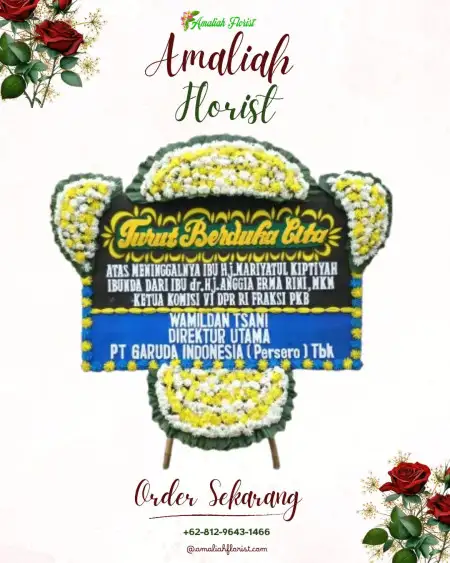 Papan Bunga Duka Gunturmadu